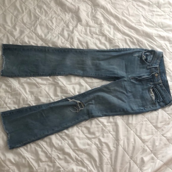 ‼️ONLY WORN TWICE!‼️ Size 14 high rise slouchy straight style OLD NAVY jeans! - Picture 1 of 13